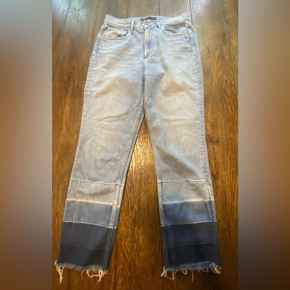 3x1 Color block Hem Spectrum Jeans Size 27 B13 - Picture 1 of 8